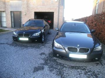 BMW E60 essieu arrière 2.5l- BJ 2004-80000km +moteur, Enlèvement ou Envoi, Utilisé, BMW