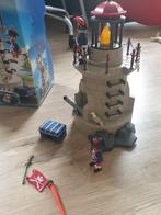 Playmobil piraten vuurtoren met openklapbare schatkistkoffer, Kinderen en Baby's, Speelgoed | Playmobil, Gebruikt, Ophalen of Verzenden