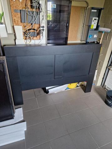 Hoofdbord ikea 1m60 zwart