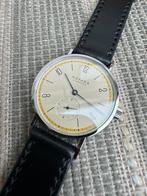 Nomos Glashutte Tangente A Century of Bauhaus Yellow 33mm, Ophalen of Verzenden, Zo goed als nieuw, Nomos