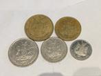 Namibie lot 5 et 1 dollar 50,10 et 5 cents, Timbres & Monnaies, Enlèvement ou Envoi
