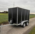 Remorque fermee fourgon double essieux, Enlèvement, Comme neuf