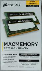 Corsair Macmemory 8GB (2x4GB) DDR3 1066MHz, Computers en Software, RAM geheugen, Ophalen of Verzenden, Zo goed als nieuw, DDR3