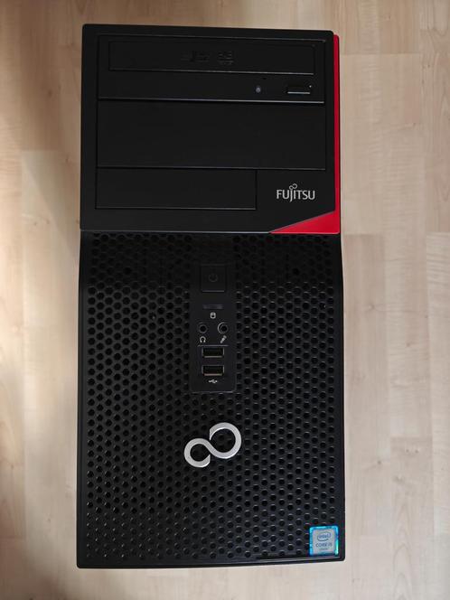 Fujitsu Desktop PC (i5, 8GB, SSD+HDD), Computers en Software, Desktop Pc's, Gebruikt, 2 tot 3 Ghz, HDD, SSD, 8 GB, Met videokaart