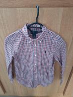 M122 Ralph lauren: rood/ blauw geruit hemd, Overhemd of Blouse, Ophalen of Verzenden, Zo goed als nieuw, Jongen