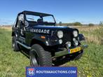 Jeep CJ-7 1977 | Route 66 Auctions, Auto's, Zwart, Bedrijf, 2 deurs, SUV of Terreinwagen