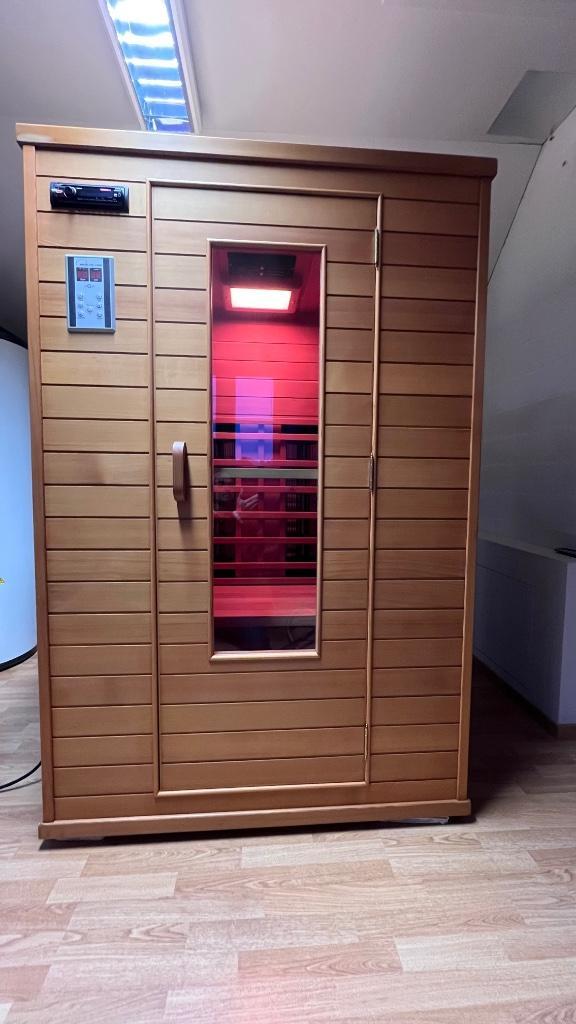 Infraroodsauna “HEALTH LINE”, Sports & Fitness, Sauna, Comme neuf, Sauna complet, Enlèvement