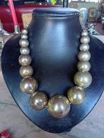 Collier boules metal argenté Morgan, Bijoux, Sacs & Beauté, Colliers, Enlèvement, Utilisé, Réglable, Argent