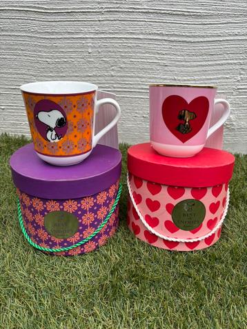 Best of Snoopy - mugs en porcelaine - neufs dans leur boîte!, Enlèvement ou Envoi, Neuf, Porcelaine, Tasse et/ou soucoupe