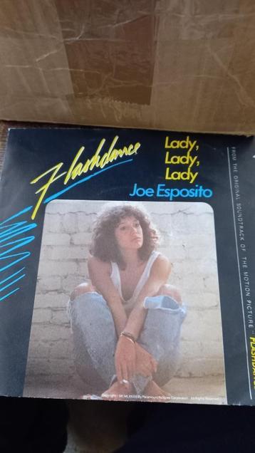 vinyl (45T) bande original du film "flashdance" joe esposito, CD & DVD, Enlèvement, 1980 à 2000, Utilisé