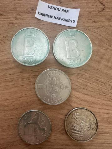 5 Pieces en ARGENT Belgique beschikbaar voor biedingen