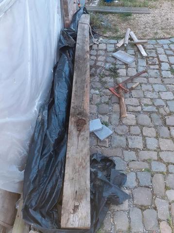 Eiken balk, Doe-het-zelf en Bouw, Hout en Planken, Ophalen, Zo goed als nieuw, Eiken, Balk