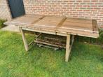 tuintafel in Teakhout, Tuin en Terras, Tuintafels, Ophalen, Zo goed als nieuw, Teakhout