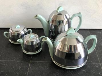 vintage thee- en koffieservies beschikbaar voor biedingen