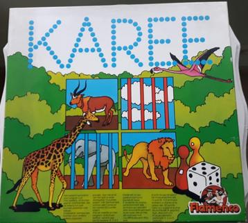 Karee bordspel van Flamenco jaren 80 