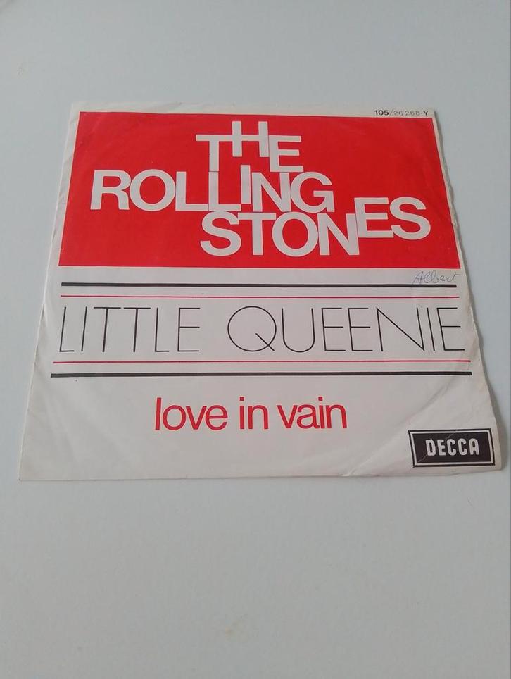 The Rolling Stones - Little queenie Belgium, Cd's en Dvd's, Vinyl Singles, Gebruikt, Ophalen of Verzenden