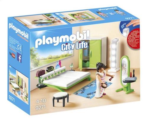 PLAYMOBIL City Life 9271 Chambre avec espace maquillage, Enfants & Bébés, Jouets | Playmobil, Utilisé, Ensemble complet, Enlèvement