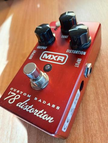 MXR 78 Custom Badass Distortion-pedaal beschikbaar voor biedingen
