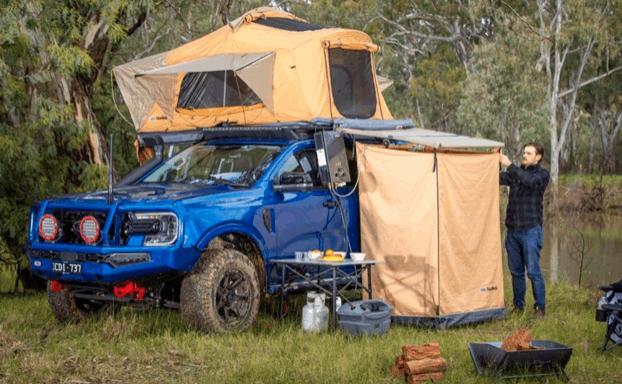 ARB Douche Cabine Tent Met Vloer En Dak Incl Licht ARB Campi, Caravans en Kamperen, Kampeeraccessoires, Nieuw, Verzenden