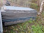 Mooi lot dakplaten, Gris, Tôle ondulée, Enlèvement, Utilisé