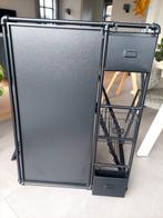 Zwart krijtbord met postvakjes, Ophalen, Zo goed als nieuw, Krijtbord