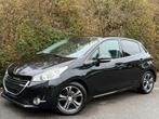 Peugeot 208 1.6i+NAVI+AIRCO+TOIT PANO+CUIR+JANTES+EURO 5, Auto's, Euro 5, Gebruikt, Zwart, 4 cilinders