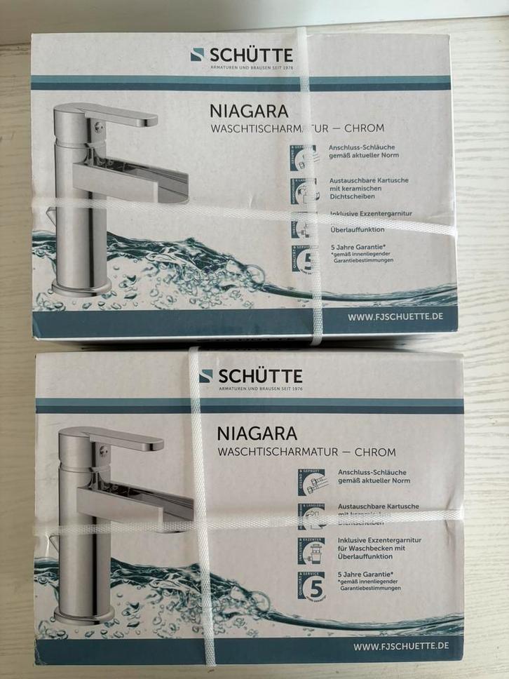 BLACK FRIDAY Robinet cascade Niagara chromé (2 pièces), Maison & Meubles, Salle de bain | Salle de bain complète, Neuf, Enlèvement