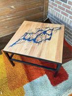 Handgemaakte tafel met epoxy, Huis en Inrichting, Tafels | Salontafels, Nieuw, Ophalen