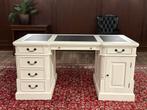 Klassiek Engels bureau wit #579, Huis en Inrichting, Ophalen of Verzenden, Zo goed als nieuw, Bureau