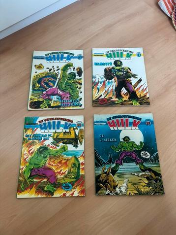 Vintage Hulk strips 1980 beschikbaar voor biedingen