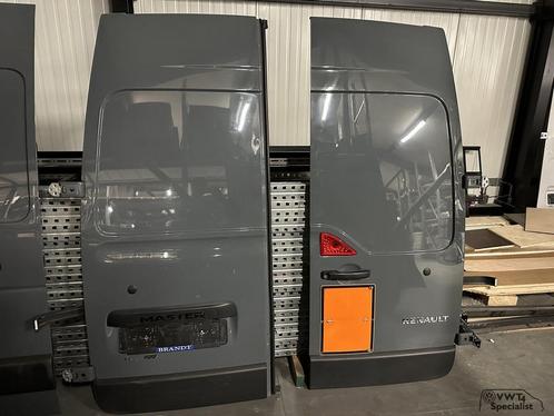 Renault Master Achterdeuren grijs set H2 2011-2024, Auto-onderdelen, Carrosserie, Achterklep, Renault, Achter, Gebruikt, Ophalen of Verzenden