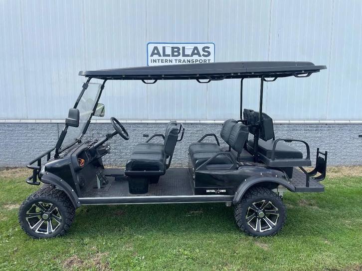 Onbekend Bensel terrein wagen 6 persoons (bj 2021), Sport en Fitness, Golf, Gebruikt, Golfkar, Overige merken