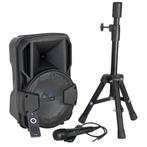 PARTY-MOBILE8-SET Oplaadbare Bluetooth box met statief, Audio, Tv en Foto, Ophalen of Verzenden, Nieuw, Luidspreker(s)