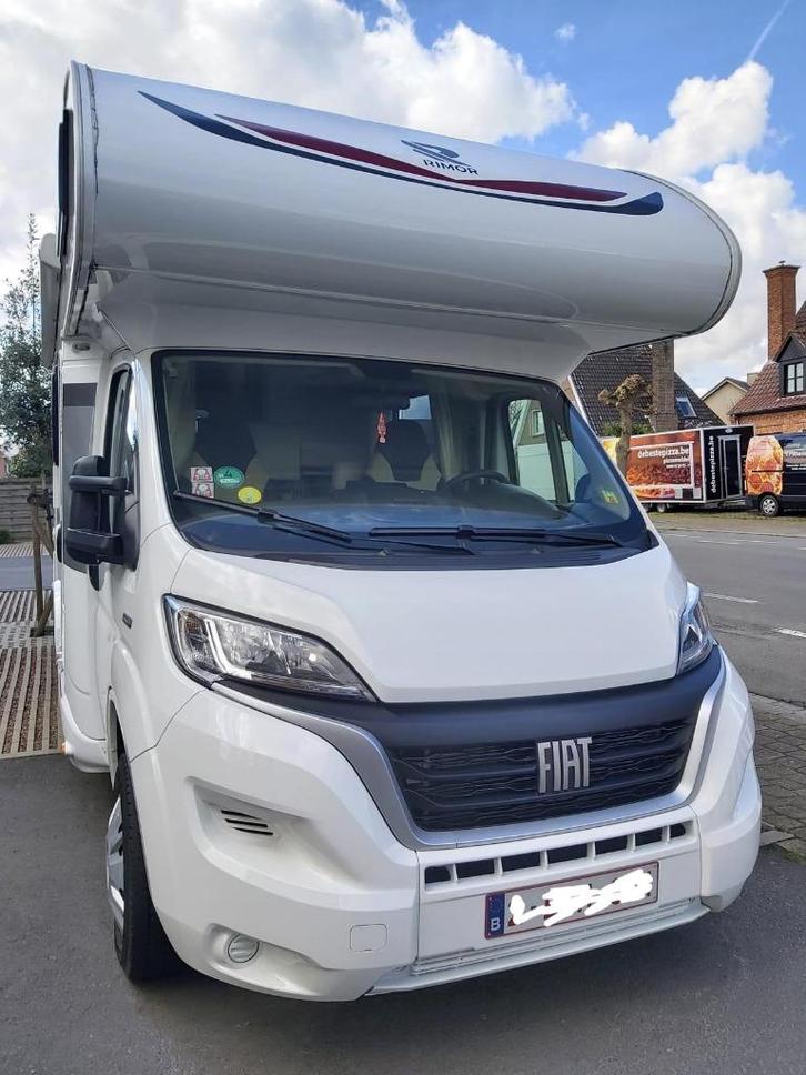 Camper - 2022 Fiat rimor seal 5, Caravans en Kamperen, Mobilhomes, Particulier, tot en met 6, Alkoof, Fiat, Fiat, Diesel, Handgeschakeld