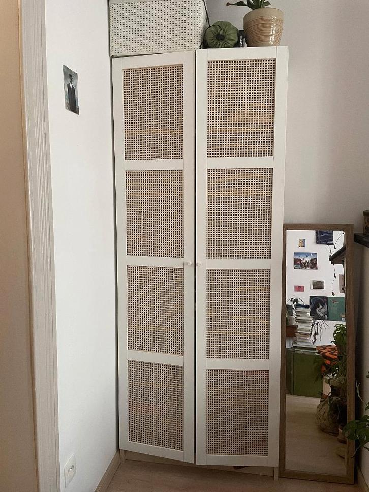 Kast Ikea BILLY / HÖGADAL (boekenkast, kleerkast), Huis en Inrichting, Kasten | Boekenkasten, Zo goed als nieuw, 50 tot 100 cm