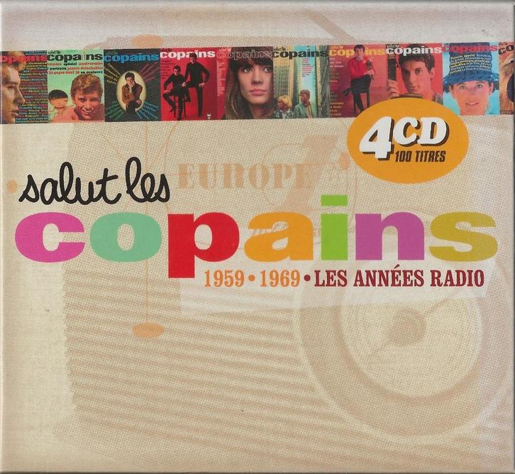 4 CD box " Salut les copains " 1959-1969, Cd's en Dvd's, Cd's | Verzamelalbums, Ophalen of Verzenden