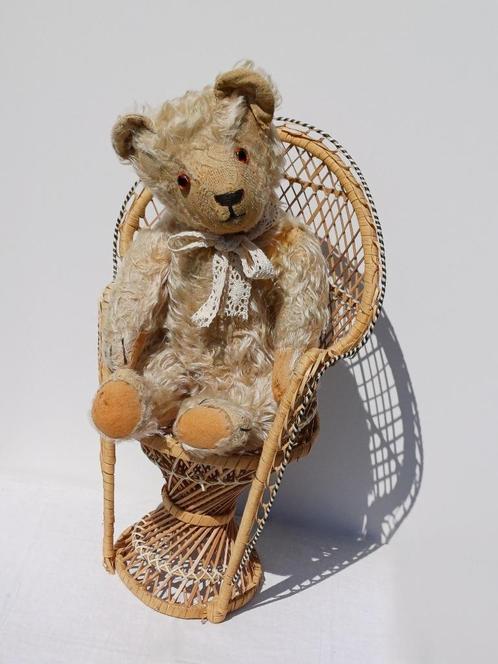 Mooie oude beer / Adorable ours ancien, Antiek en Kunst, Antiek | Speelgoed, Ophalen of Verzenden