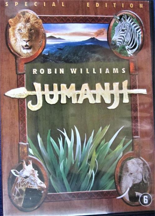 DVD ACTIE- JUMANJI (ROBIN WILLIAMS)., CD & DVD, DVD | Action, Comme neuf, Comédie d'action, Tous les âges, Enlèvement ou Envoi