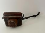 Vintage Contaflex camera met Carl Zeiss lens 45mm 1:2.8 + to, Autres Marques, Utilisé, Compact, Enlèvement ou Envoi