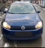 Golf Vw 6 2010 1.6 TDI, Auto's, Volkswagen, Zwart, Blauw, Leder, 5 deurs