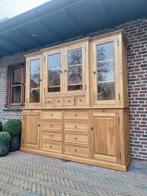Eiken buffetkast/vitrinekast GRATIS LEVERING, Huis en Inrichting, Ophalen of Verzenden, Zo goed als nieuw