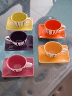 5 espresso tassen en ondertassen, Ophalen