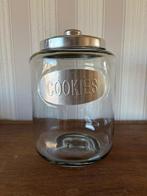 Grote glazen koekjespot, Ophalen, Overige kleuren, Minder dan 50 cm, Glas