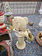 cement vis€10/30cm+pilaar45cm/€15, Tuin en Terras, Ophalen, Gebruikt