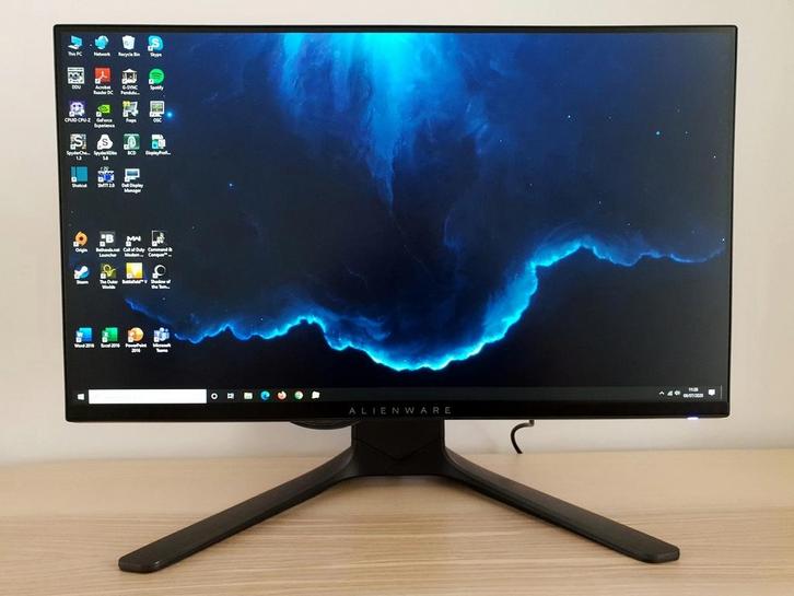 Alienware aw2521hf 240hz gaming monitor 140 euro vandaag!!, Computers en Software, Overige Computers en Software, Zo goed als nieuw