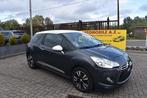 Citroen DS3 1.6 e-HDi So Chic Airco / Leder, Auto's, Citroën, Euro 5, Zwart, 91 pk, 67 kW