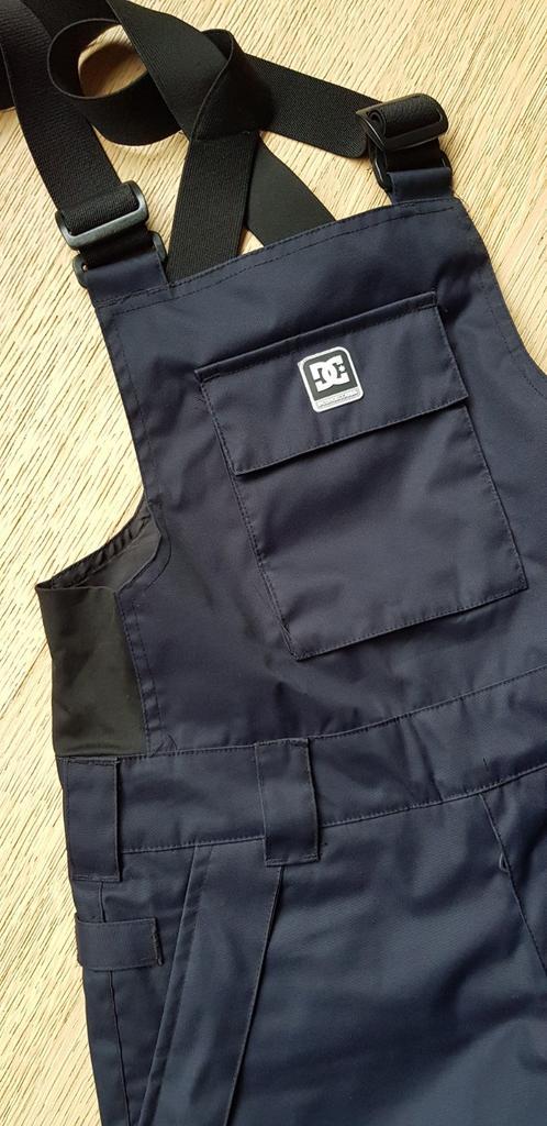 Donker blauwe kinderskibroek maat 10/12j, Kinderen en Baby's, Kinderkleding | Maat 140, Zo goed als nieuw, Jongen of Meisje, Sport- of Zwemkleding