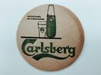 Bierviltje Carlsberg R/V, Collections, Marques de bière, Comme neuf, Autres marques, Sous-bock, Enlèvement ou Envoi