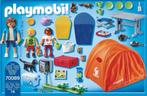 Playmobil mobilehome + kampeerset, Ophalen, Gebruikt, Complete set