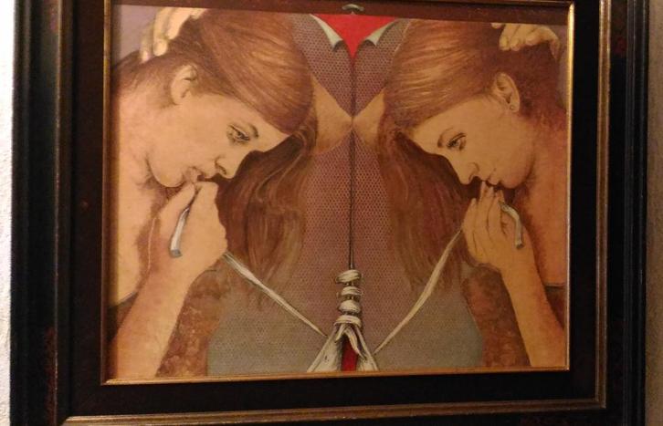 Huile/panneau Paul Decocker, Antiquités & Art, Art | Peinture | Moderne, Enlèvement